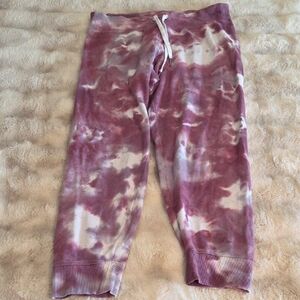 Calvin Klein Pink Tie-Dye Joggers